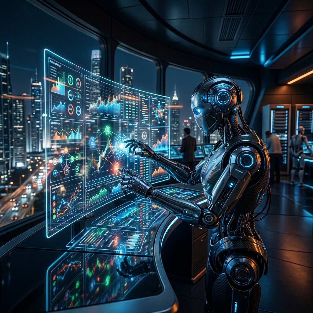 Autonomous Agents Managing Portfolios