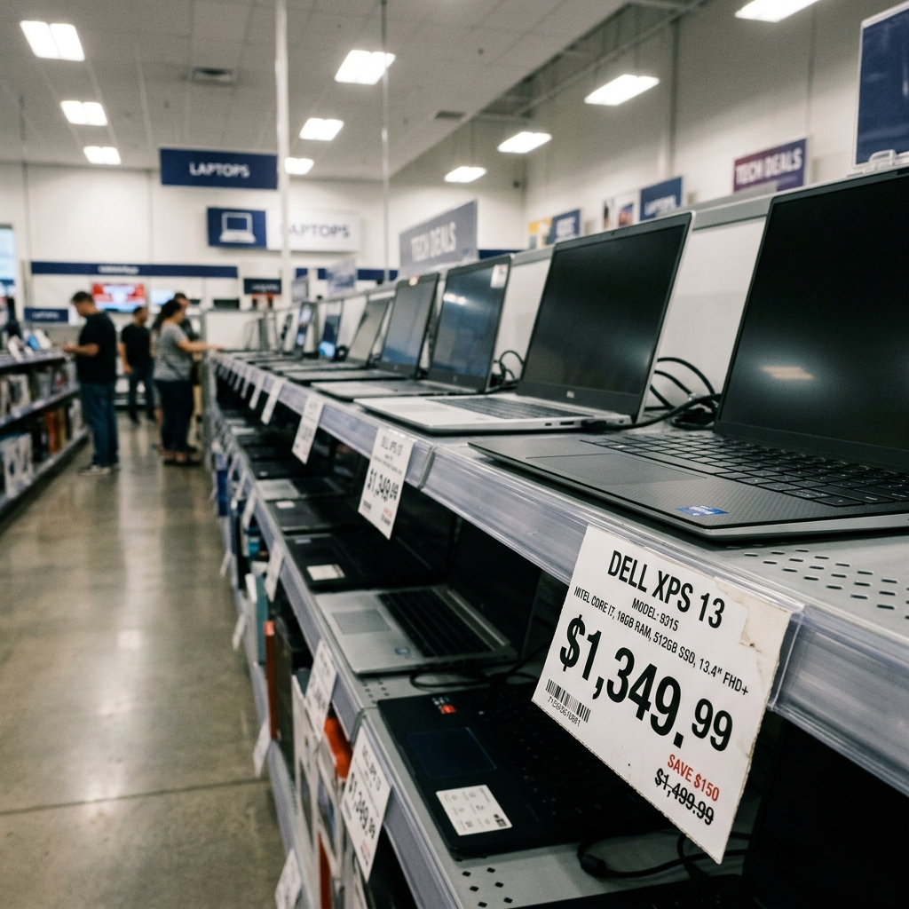 Memory Chip Shortage Squeezes Consumer Tech Retailers